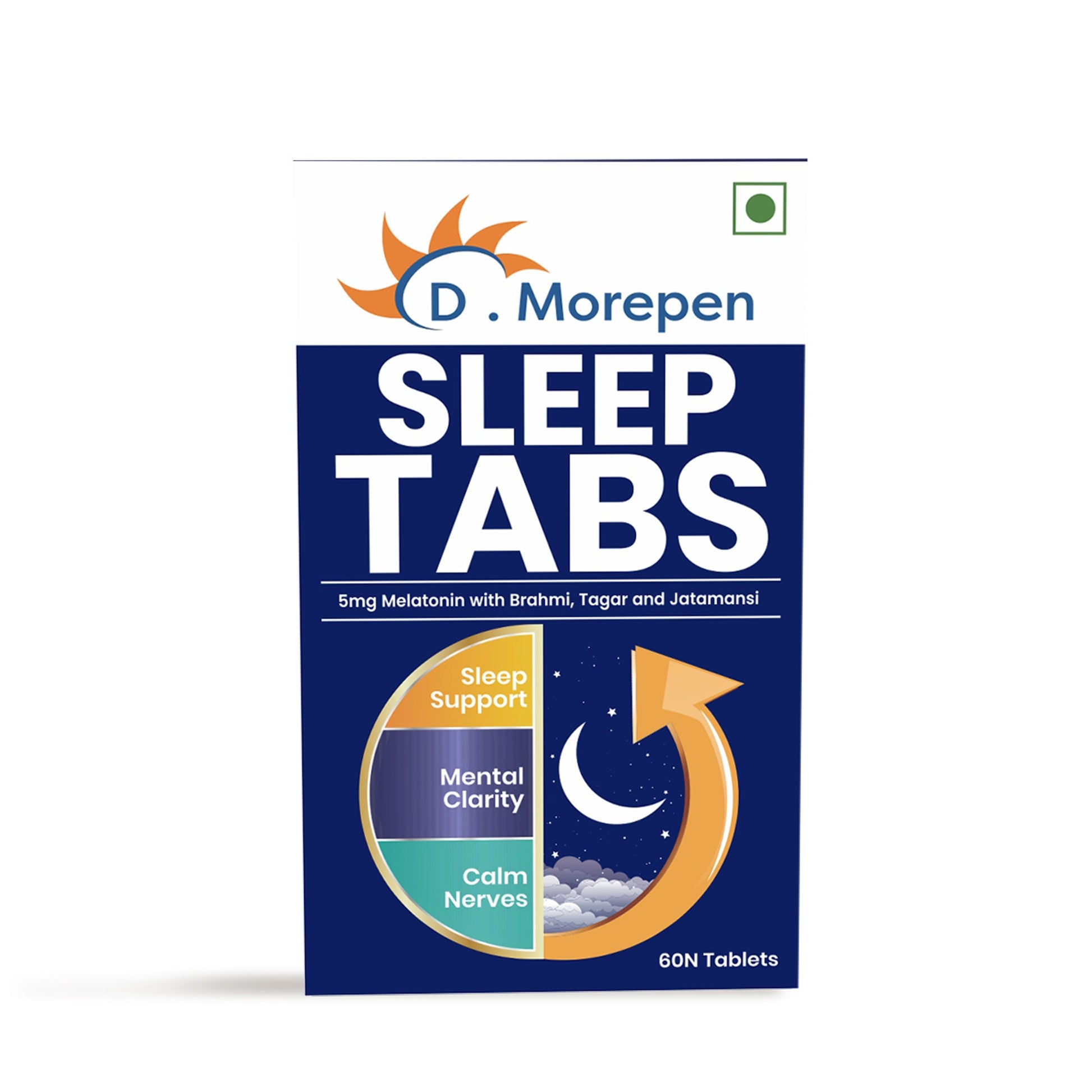 Dr. Morepen Sleep Tabs Melatonin 5mg Sleeping Tablets | Swadesiicart