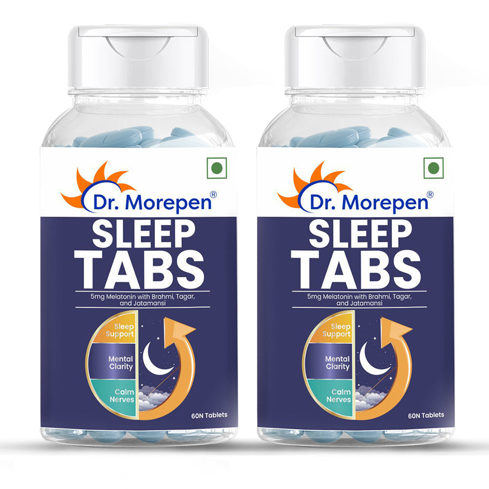 Dr. Morepen Sleep Tabs Melatonin 5mg Sleeping Tablets | Swadesiicart