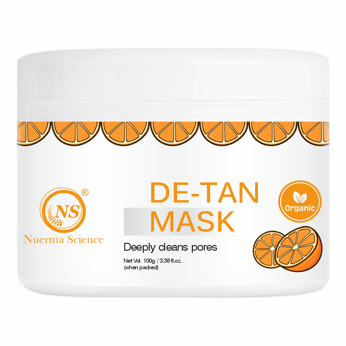 Nuerma Science De-Tan Face Mask | Treats Pigmentation & Restores Natural Glow | Swadesiicart