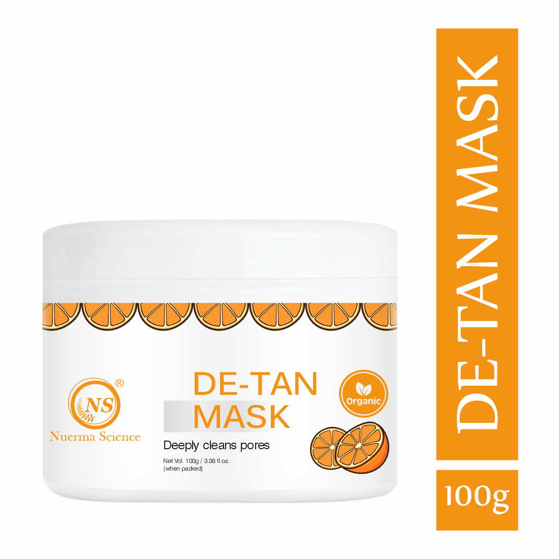 Nuerma Science De-Tan Face Mask | Treats Pigmentation & Restores Natural Glow | Swadesiicart