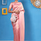 Masq Peach-Coloured & Grey Embroidered Potli Clutch - Swadesiicart