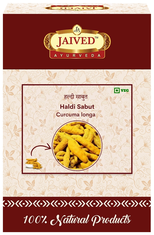 Jaived Ayurveda Haldi Sabut | Swadesiicart