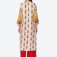 Biba Women Yellow Ethnic Motifs Printed Kurta - Swadesiicart