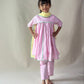 ArthLife Pink Anarkali Dress