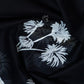 Black And Banana Yellow Colour Block Print Pure Mulmul Cotton Saree By Gayathri Reddy Designer Studio | Swadesiicart