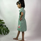 ArthLife Seafoam Green Watermelon Shirt Dress