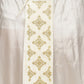 Sethukrishna Men Cream Embroidered Dhoti Pant | Swadesiicart