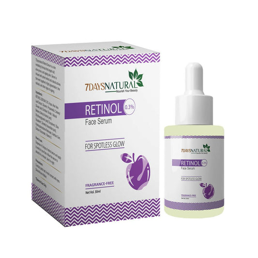 7 Days Organic Retinol Serum for Face - Swadesiicart
