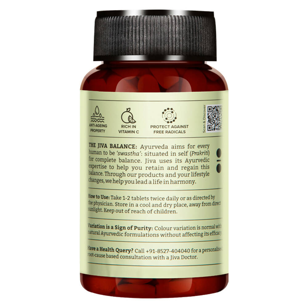Jiva Ayurveda Amla Tablets - Swadesiicart