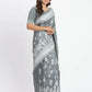 Shree Shyam Fashion Linen Cotton Pink Saree