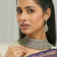 Nuyug 22k Gold-Plated Zircon Choker Set | Swadesiicart
