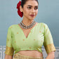 Shree Shyam Fashion Sea Green Silk Saree