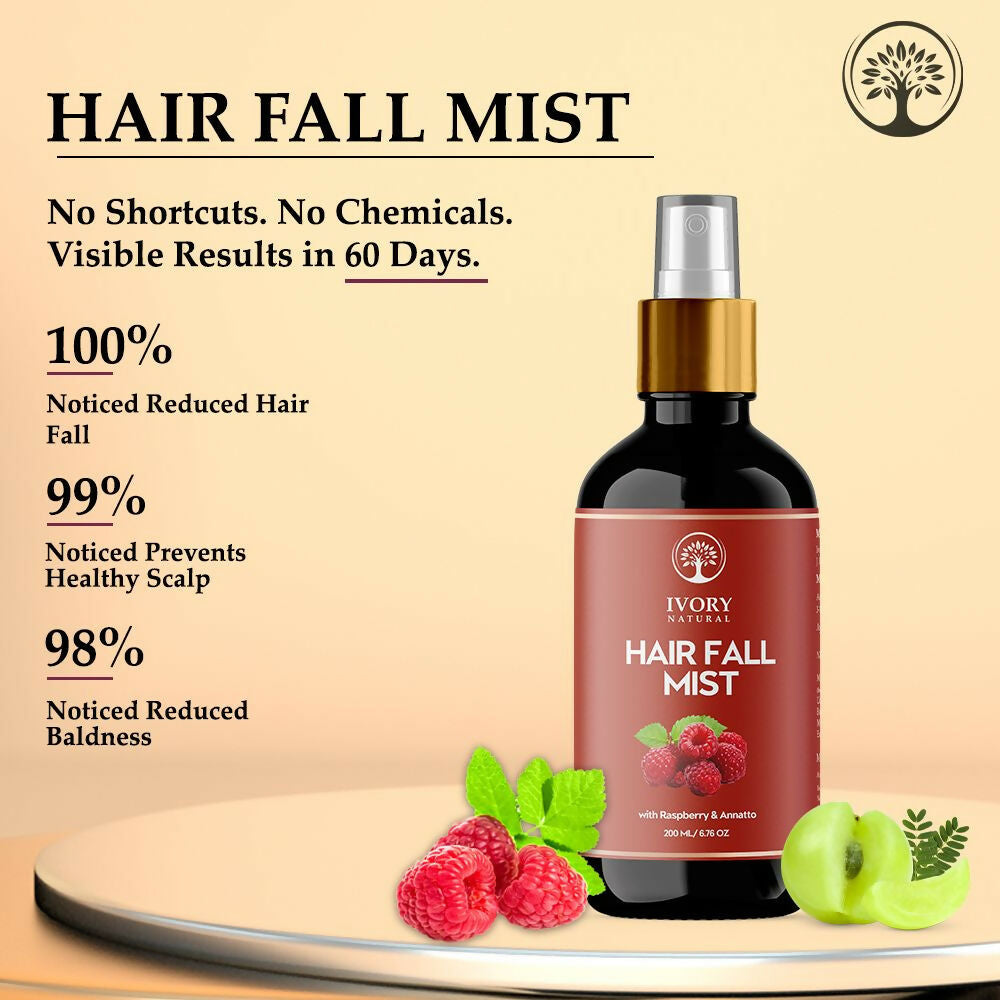 Ivory Natural Hair Mist For Long Hair For Growth Of Hair, Strengthen Follicles, And Restore Shine | Swadesiicart