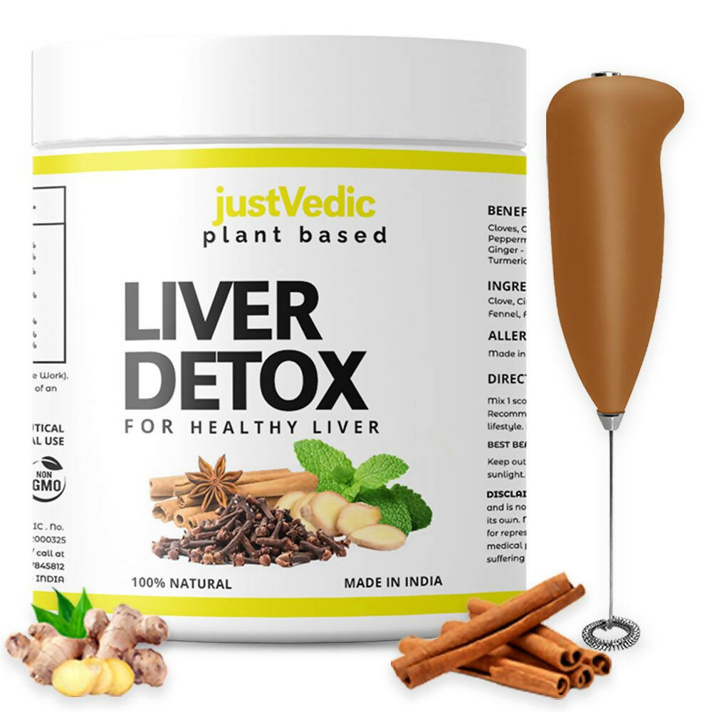Just Vedic Liver Detox Drink Mix - Swadesiicart