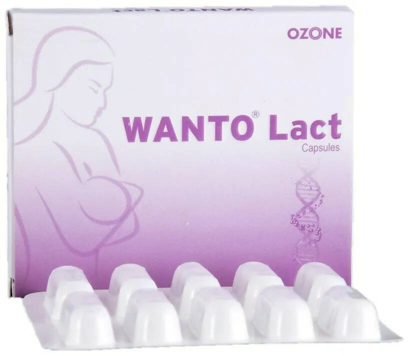 Ozone Ayurvedics Wanto Lact Capsules | Swadesiicart