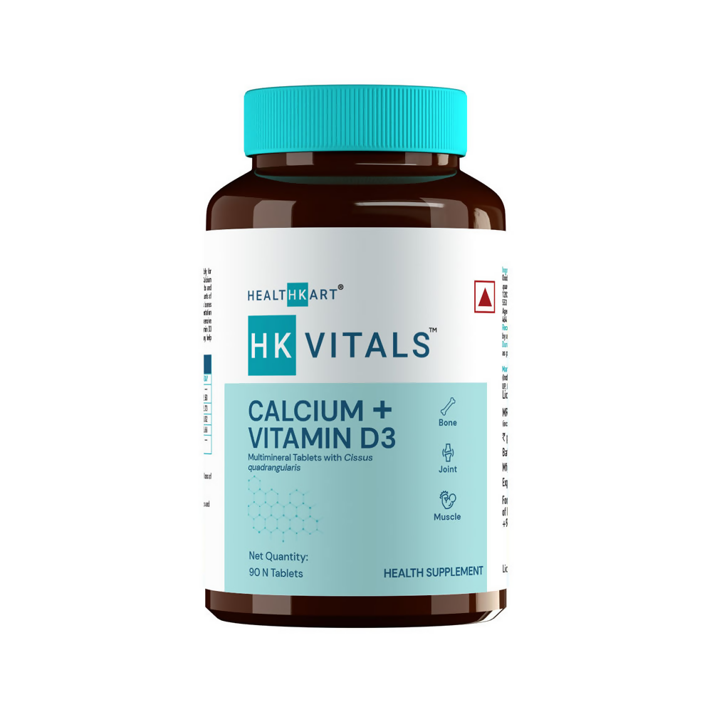 HK Vitals Calcium + Vitamin D3 Tablets - Swadesiicart