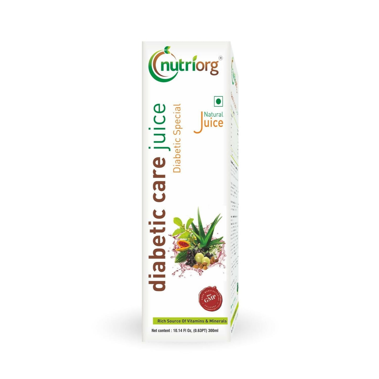 Nutriorg Diabetic Care Juice | Swadesiicart