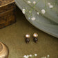 Ruby Raang Purple Pyrite Kundan Studs | Swadesiicart