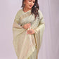 Shree Shyam Fashion Organza Light Green Saree
