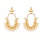Nuyug 22k Gold Plated Royal Pearl Accent Kundan Earrings | Swadesiicart