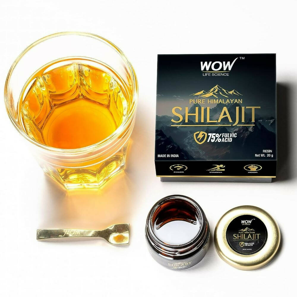 Wow Life Science Pure Himalayan Sj / Sj Resin | Swadesiicart