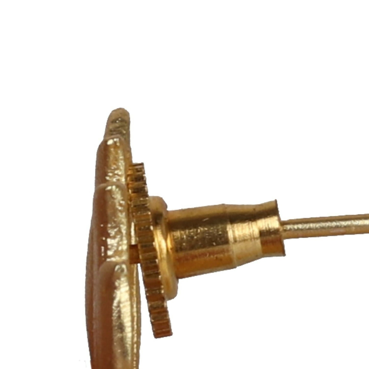 Joban Fashion Women Matte Gold Brass Jhumka | Swadesiicart