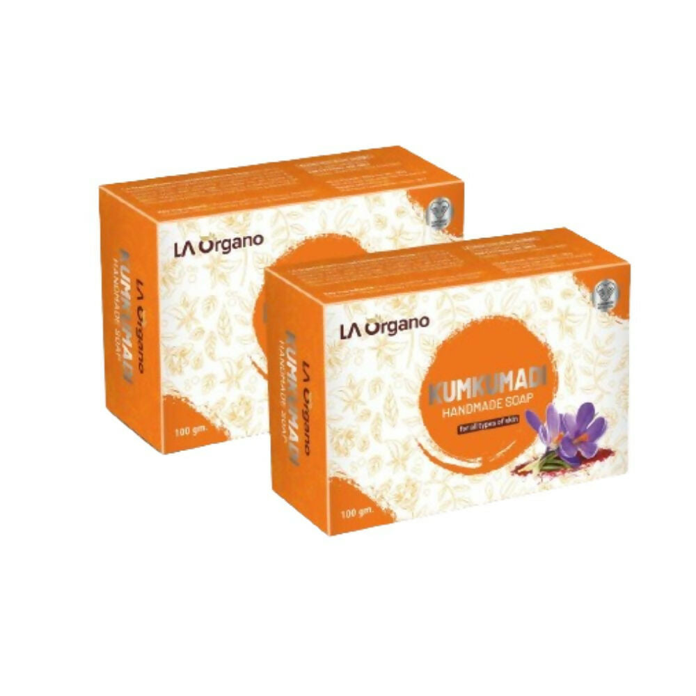 LA Organo Kumkumadi Handmade Natural Bath Soap | Swadesiicart