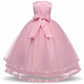 Asmaani Baby Girl's Pink Color Full Length Dress (AS-DRESS-22063)