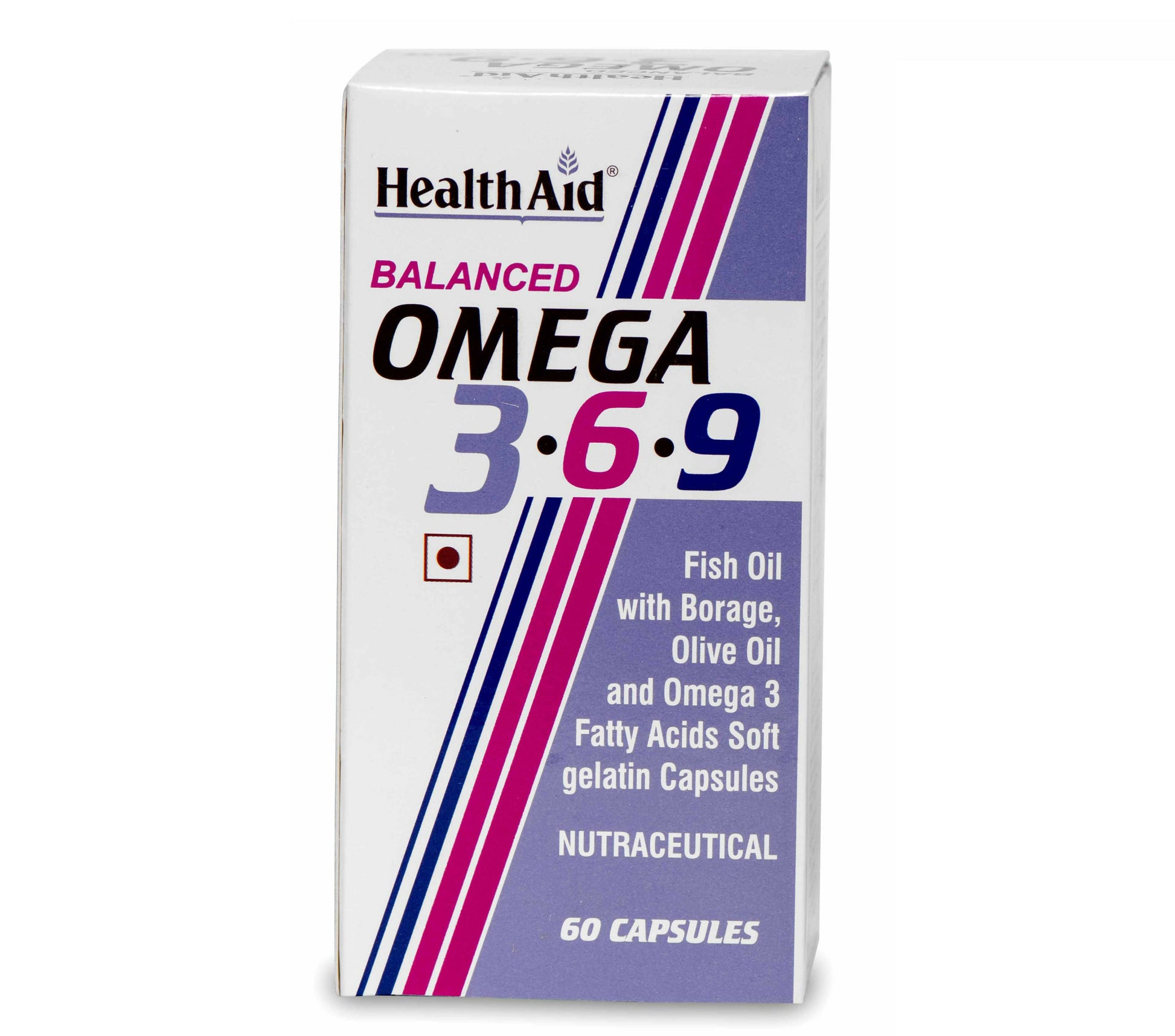 HealthAid Balanced Omega 3.6.9 Capsules - Swadesiicart