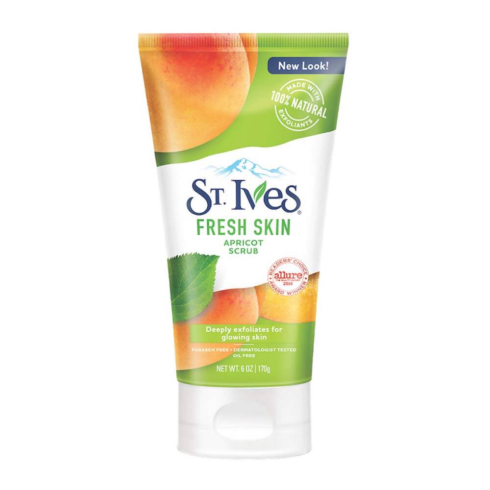 St. Ives Fresh Skin Apricot Face Scrub - Swadesiicart