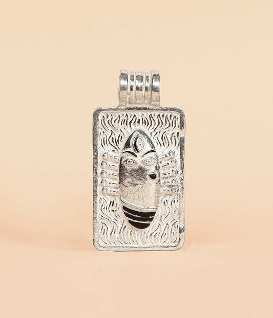 Isha Life Linga Bhairavi Silver Pendant | Swadesiicart