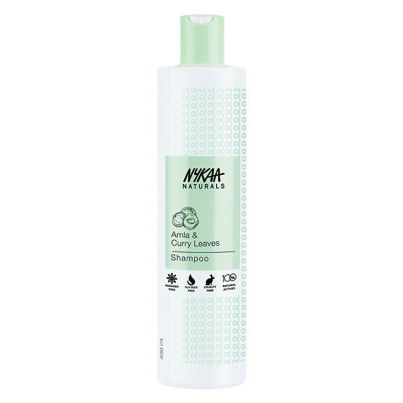 Nykaa Naturals Longer & Thicker Hair - Free Shampoo With Amla, Curry Leaves & Coconut Oil - Swadesiicart