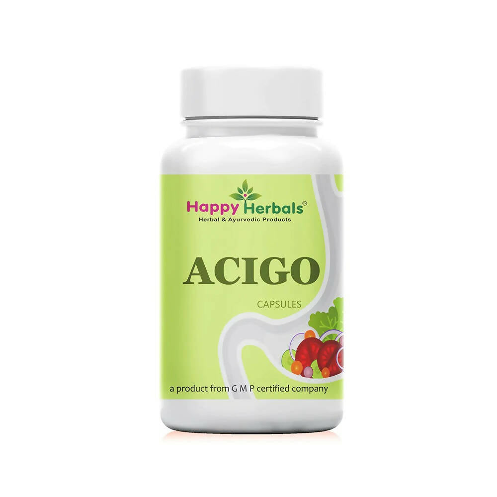 Happy Herbals Acigo Capsules | Swadesiicart