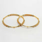 NVR Women's Set of 2 Gold-Polished Handcrafted Traditional Bangles - Swadesiicart