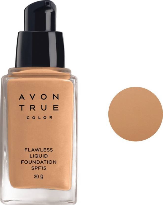 Avon True Color Flawless Liquid Foundation Medium Beige - Swadesiicart