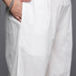 Ahalyaa Women's Traditional wear Kurta Set - White | Swadesiicart