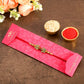 Ethnic Butterfly Rudraksha Rakhi & Soan Papdi | Swadesiicart
