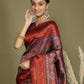 Shree Shyam Fashion Lichi Silk Grey Saree