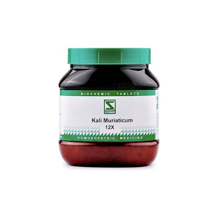Dr. Willmar Schwabe India Kali Muriaticum Biochemic Tablet - Swadesiicart