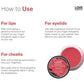 Love Earth Multipot-Be The Change Lip Tint - Swadesiicart