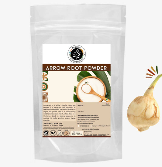Organic Ayurvedistan Arrow Root Powder - Organic Ayurvedistan