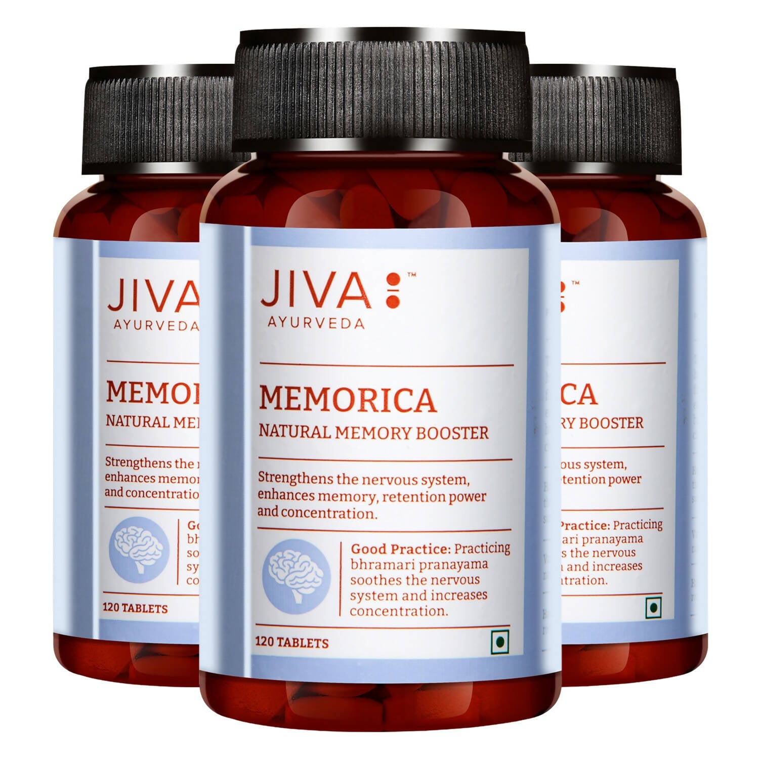 Jiva Ayurveda Memorica Tablets - Jiva Ayurvedic