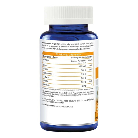 Onelife Sleep Tight Melatonin Tablets - Swadesiicart