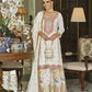 Anaita White Embroidered Silk Stitched Plazo Suit