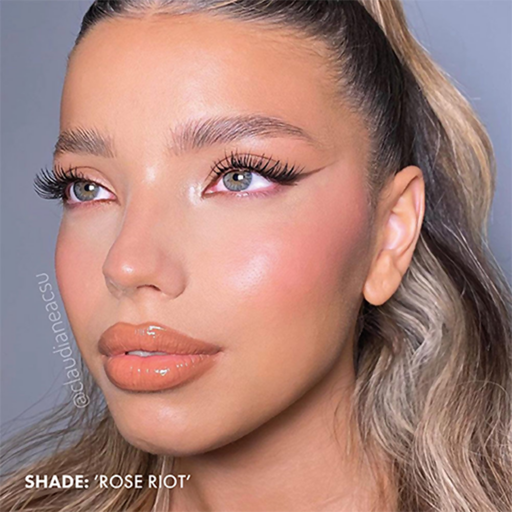 Iconic London Sheer Blush - Light Pink Rose Riot - Swadesiicart