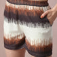 Myshka Women's Multi Printed Round Neck Party Top With Shorts Co-ord set - Swadesiicart