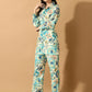 Myshka Women's Multi Printed Shirt With Trousers - Swadesiicart