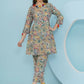 Joban Fashion Floral Co Ord Set - Multi Color - Swadesiicart