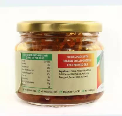 Sudhanya Organic Mango Pickle - Swadesiicart