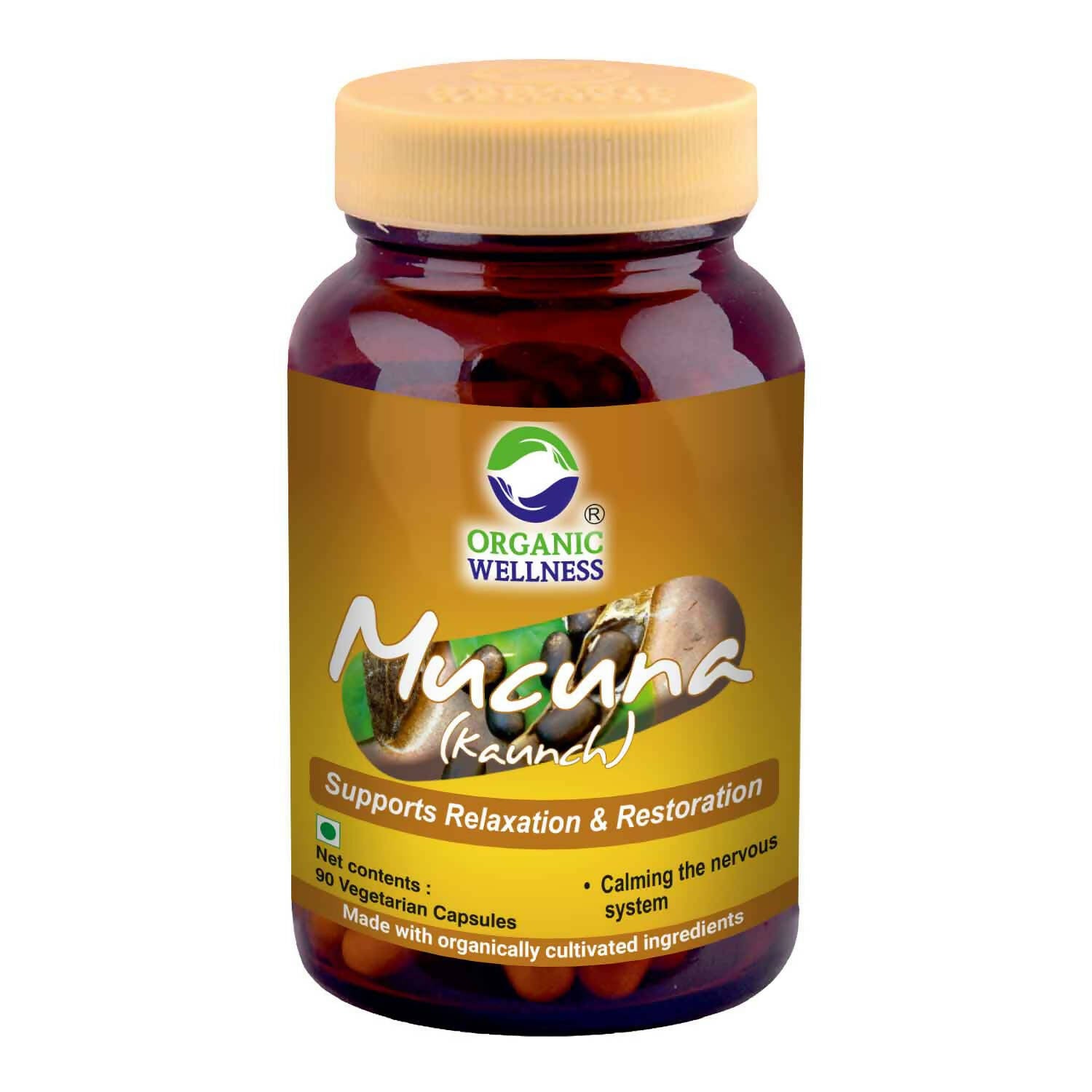 Organic Wellness Kapikachhu Vegetarian Capsules - Organic Wellness Products Private Limited